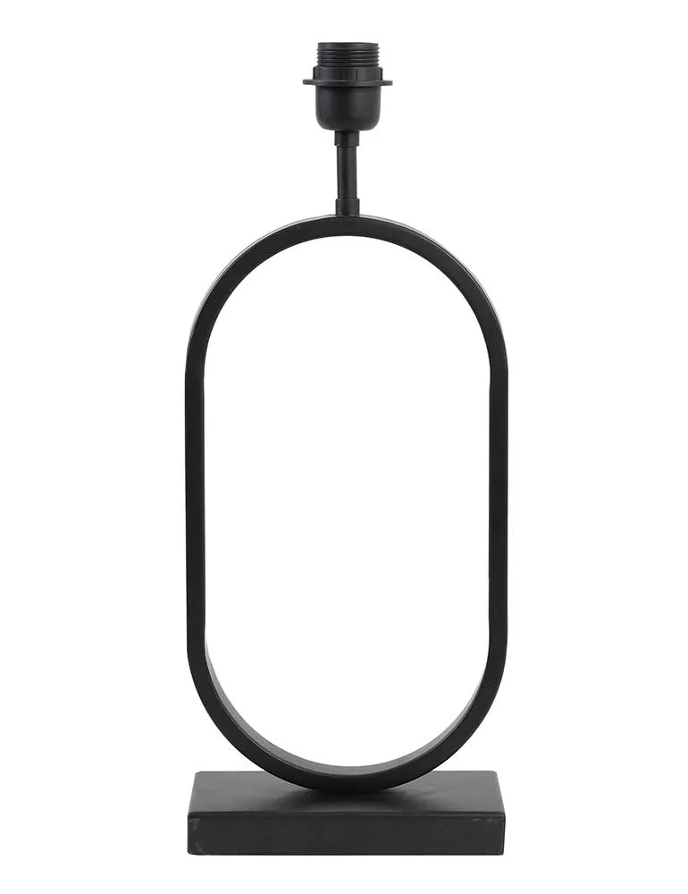 Pied de lampe design simple Light & Living Jamiri noir