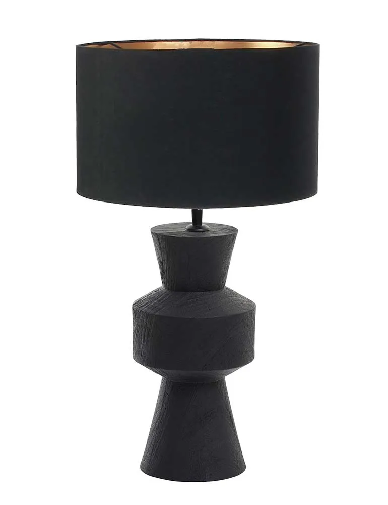 Lampe tendance Light & Living Gregor noir