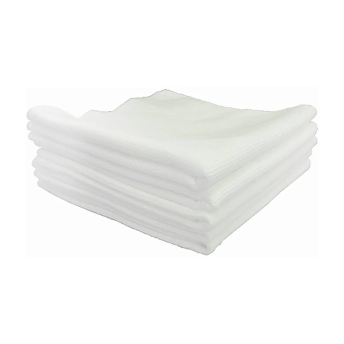 Lavette microfibre Tricot Luxe blanche 40 x40 cm
