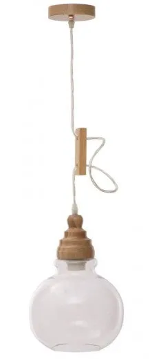 Deux Lustre En Verre Naturel