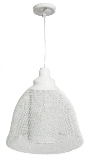 Lustre Net-A Soffi Blanc, Ø31xH33 cm