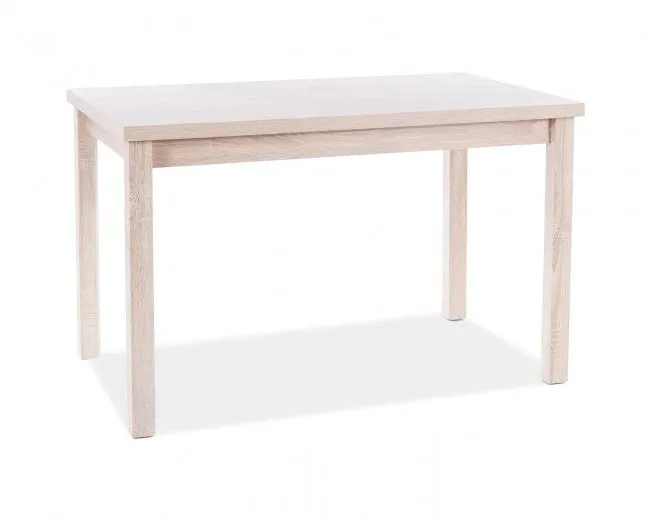 Table en aggloméré et MDF, Adam Large Sonoma Oak, L120xl68xH75 cm
