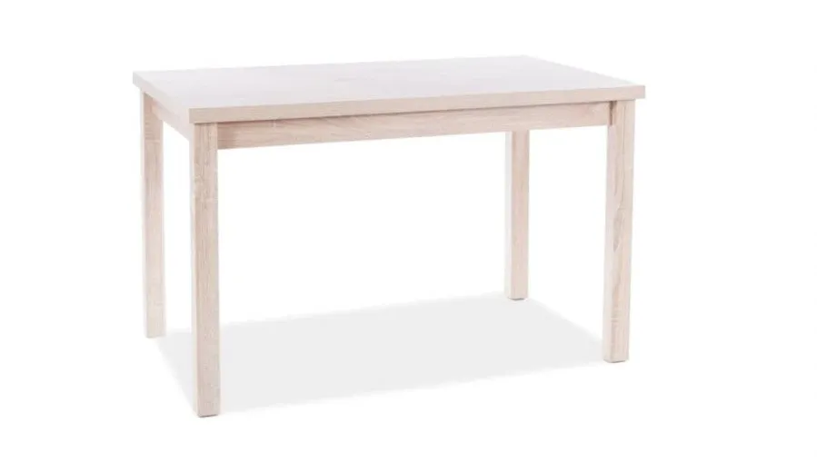 Table en aggloméré et MDF, Adam Medium Chêne Sonoma, L100xl60xH75 cm