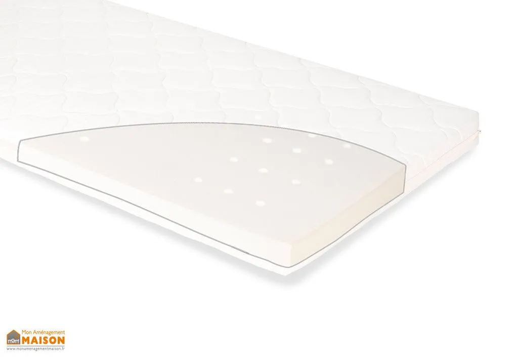 Matelas Bébé 60 x 120 cm ep. 8 cm – Pinolino Luna Up