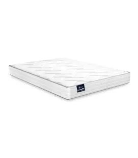 Matelas mousse Livré à plat ferme 190x70x20 cm blanc Bourbon Dunlopillo