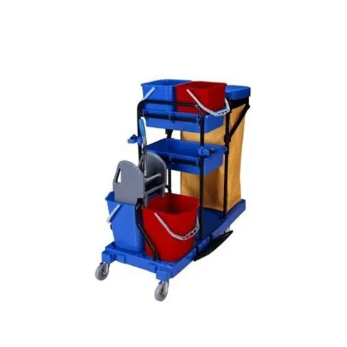 CHARIOT D’ENTRETIEN PLASTIQUE/ACIER MATHIS