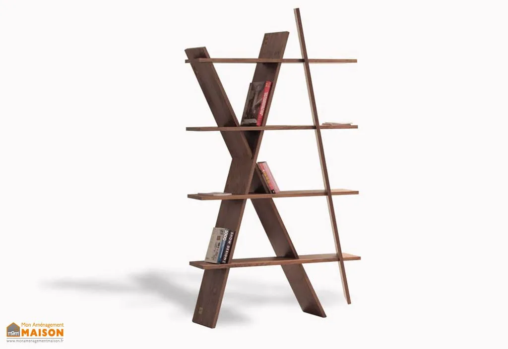 Meuble Bibliothèque en Bois XI (Pls Coloris)