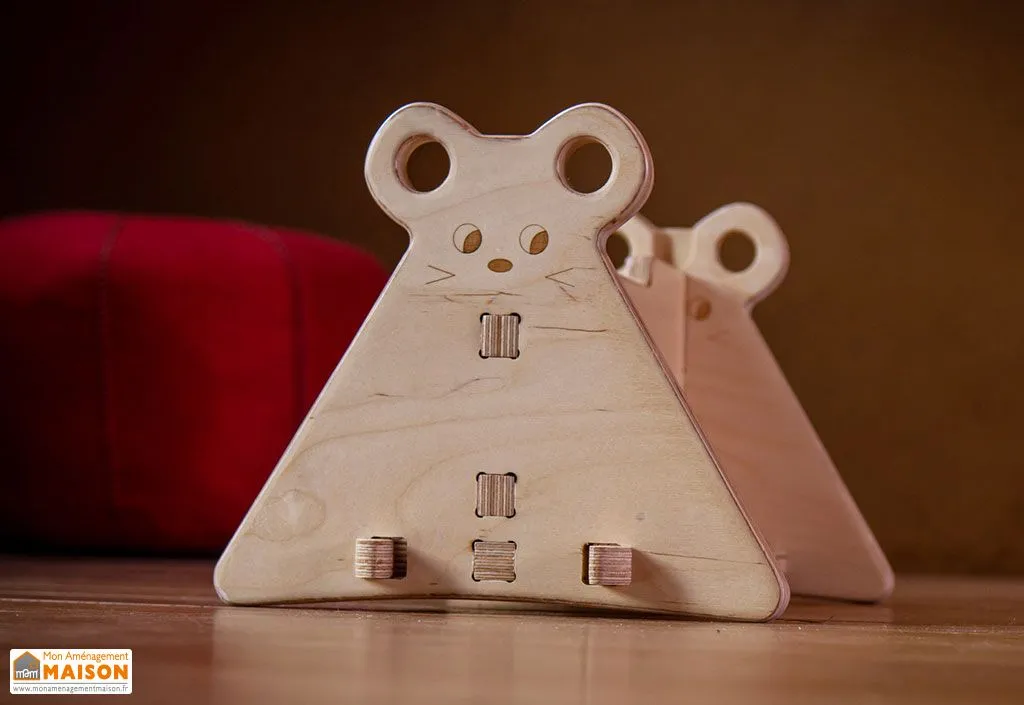 Module de motricité libre en bois Elypik - Souris