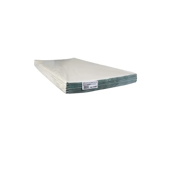 Nappe en papier gaufré blanche 70 X 70 cm COGIR