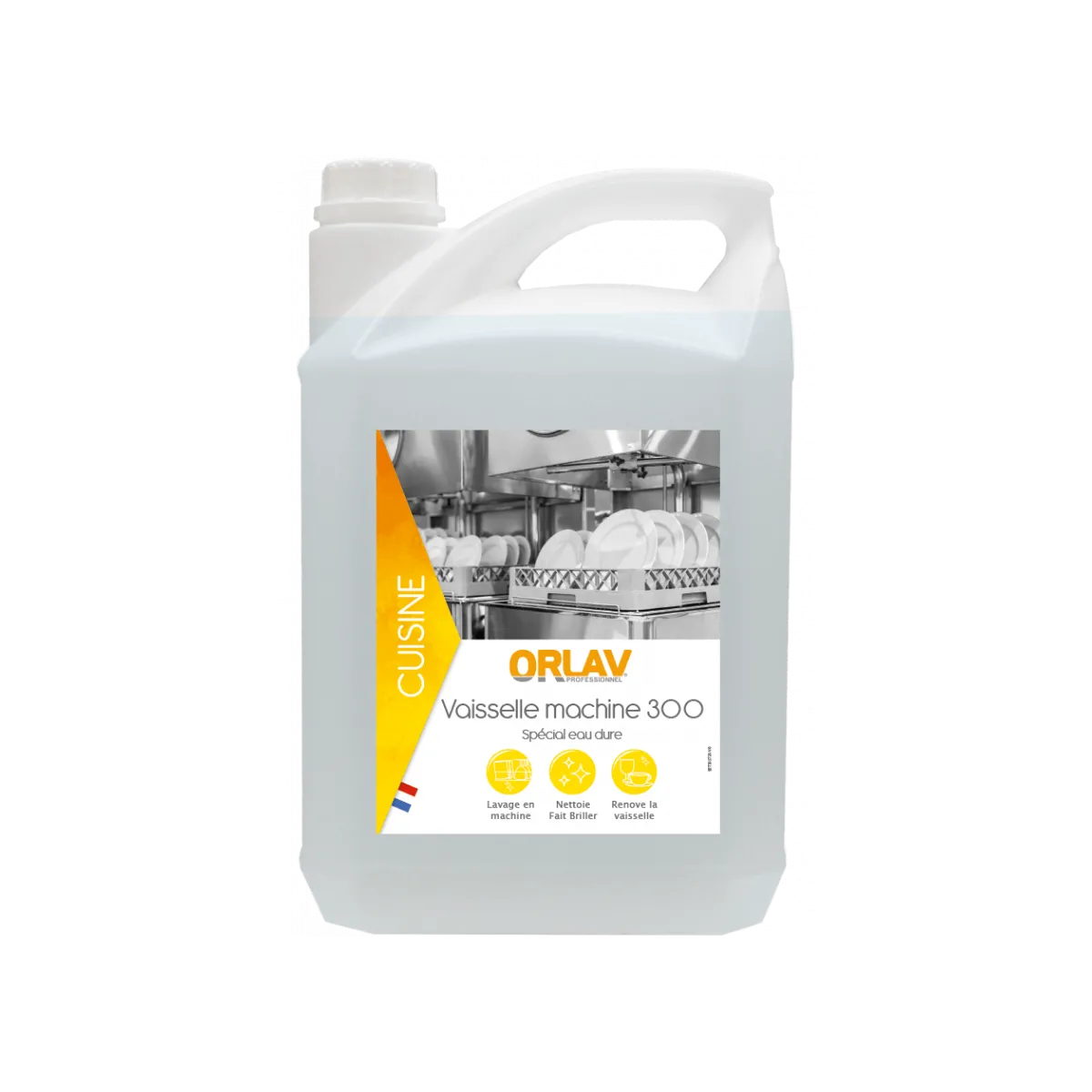 ORLAV 300 lessive liquide lave vaisselle eau dure 10l