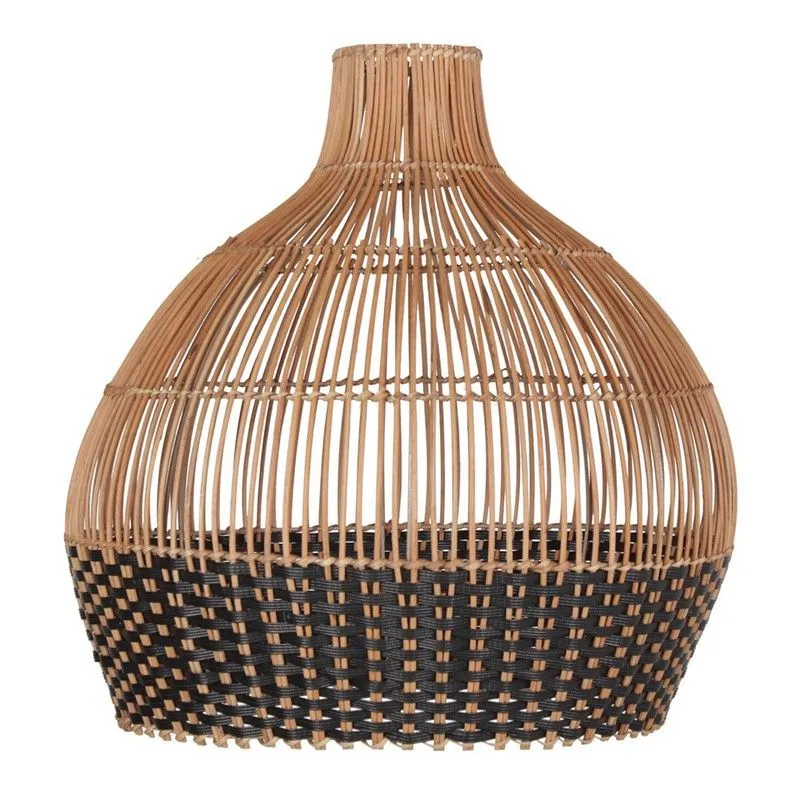 Abat-jour en rotin naturel, Ø 50 x 50 cm | complexe