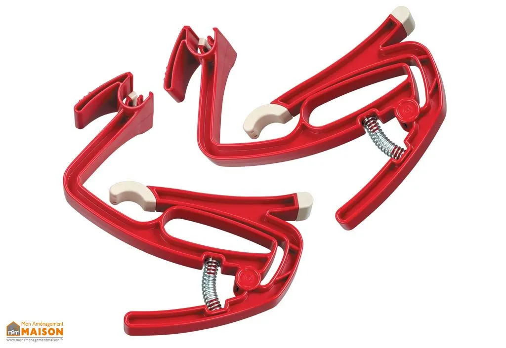 Lot de 2 Pinces Latérales Zipwall