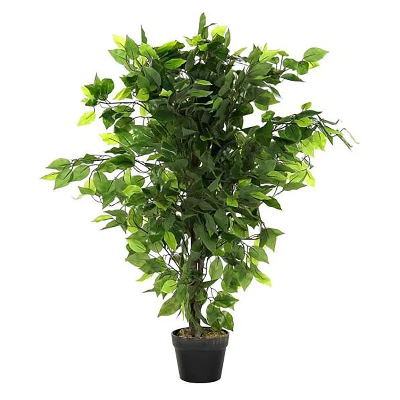 Ficus Vert Artificiel, Ø50x90 cm