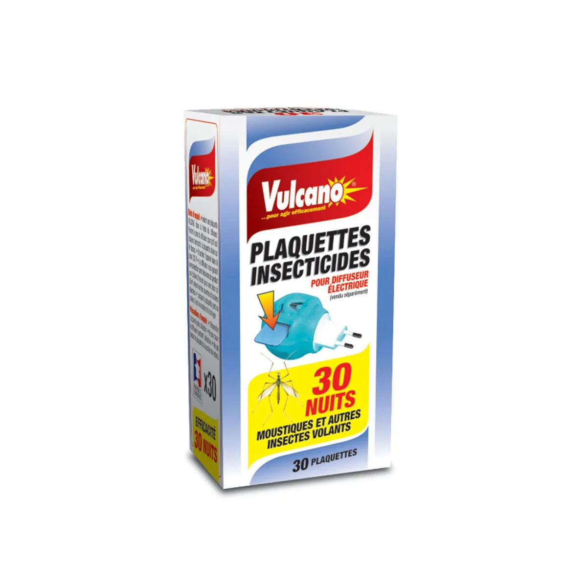 Plaquettes insecticides