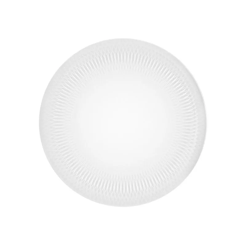 Assiette à dessert en porcelaine blanche, Ø 22,9 x 2,1 cm | utopie