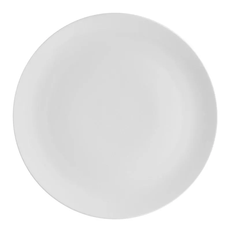 Assiette à dessert en porcelaine blanche, Ø 23,1 x 2,9 cm | Broadway Blanc