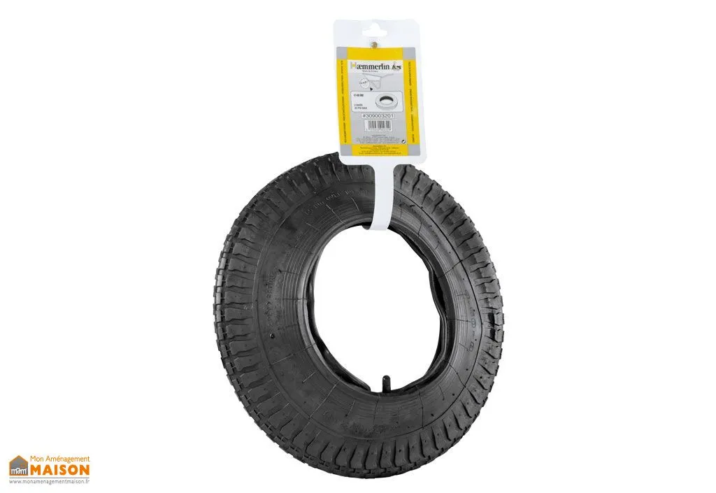 Pneu + Chambre à Air Ø 40cm pour Brouette