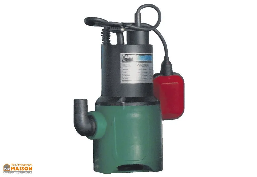 Pompe d'Aspiration d'Eaux Usées