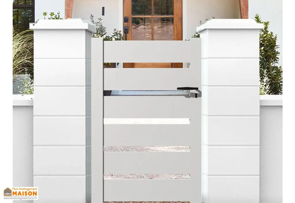 Portillon ajouré en aluminium - 1000 x 1500 mm