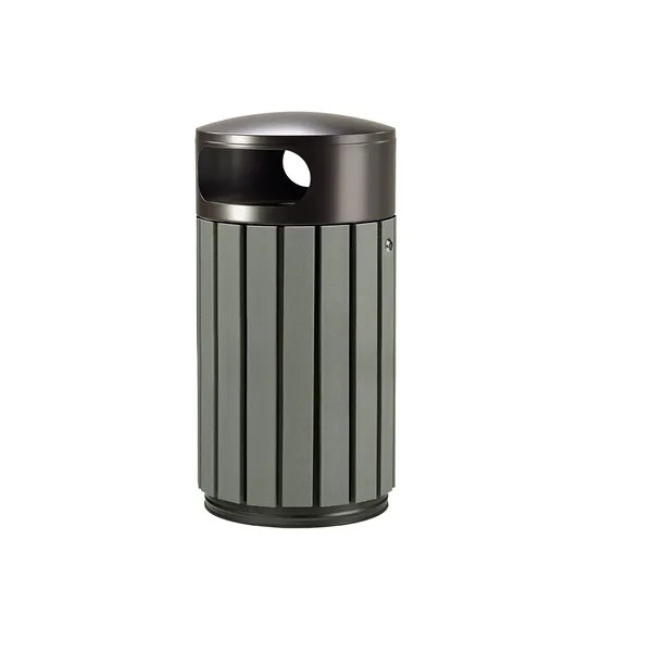 POUBELLE ECOLOGIQUE EXTERIEURE ZENO ETIK 40 L GRIS Rossignol