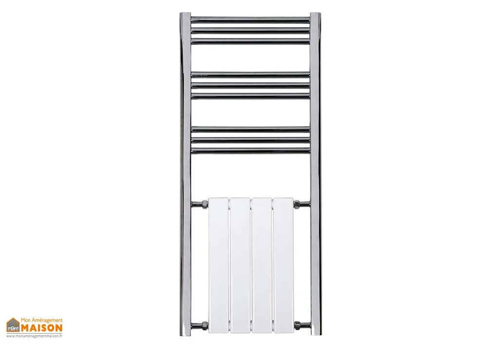 Radiateur Sèche-Serviettes Électrique en Acier Zeta Combi 400 W