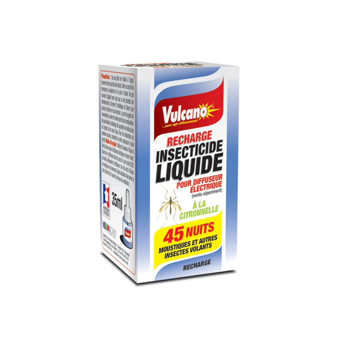 Recharge insecticides liquides