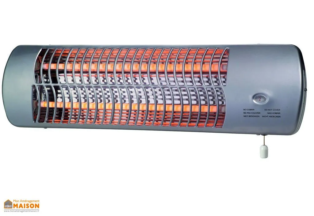 Réglette Infrarouge Salle de Bain 1200W