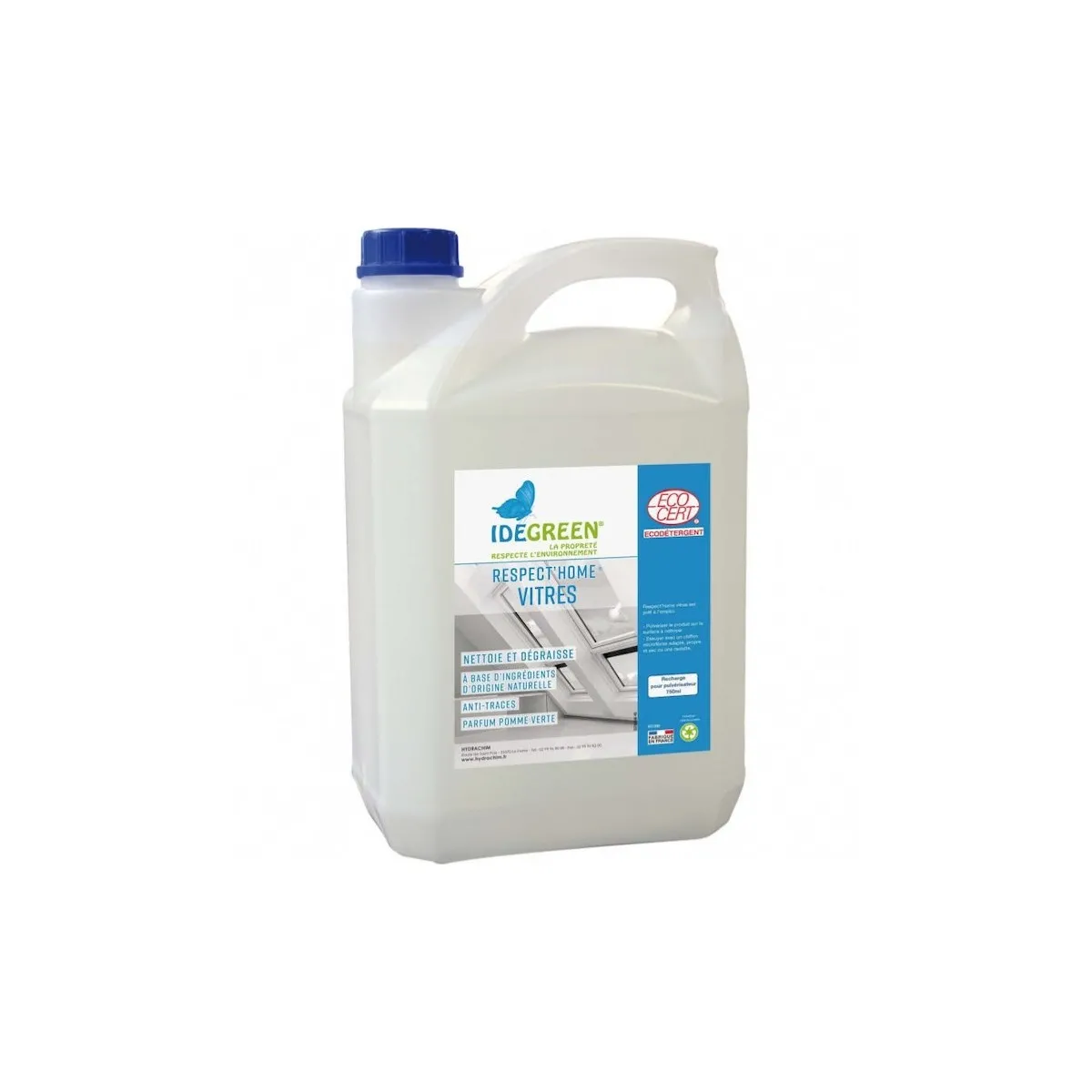 Respect Home vitres nettoyant vitre & surfaces modernes Ecocert