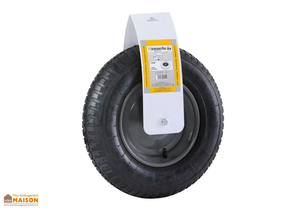 Roue de Brouette Haemmerlin Gonflée 38 cm pour Aktiv