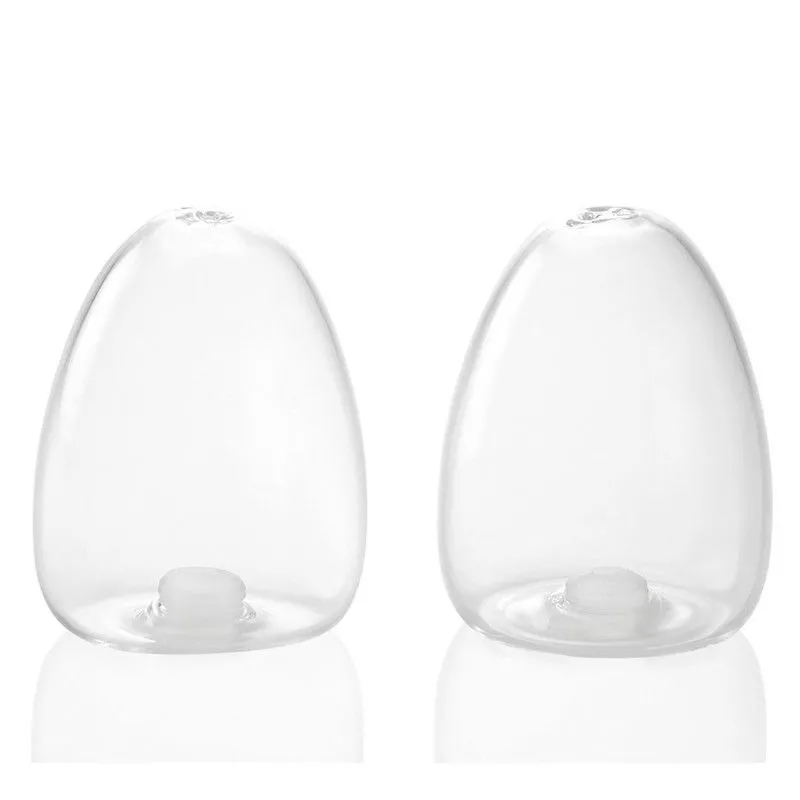 Salière/poivrière en verre 100ml, Ø6x8cm