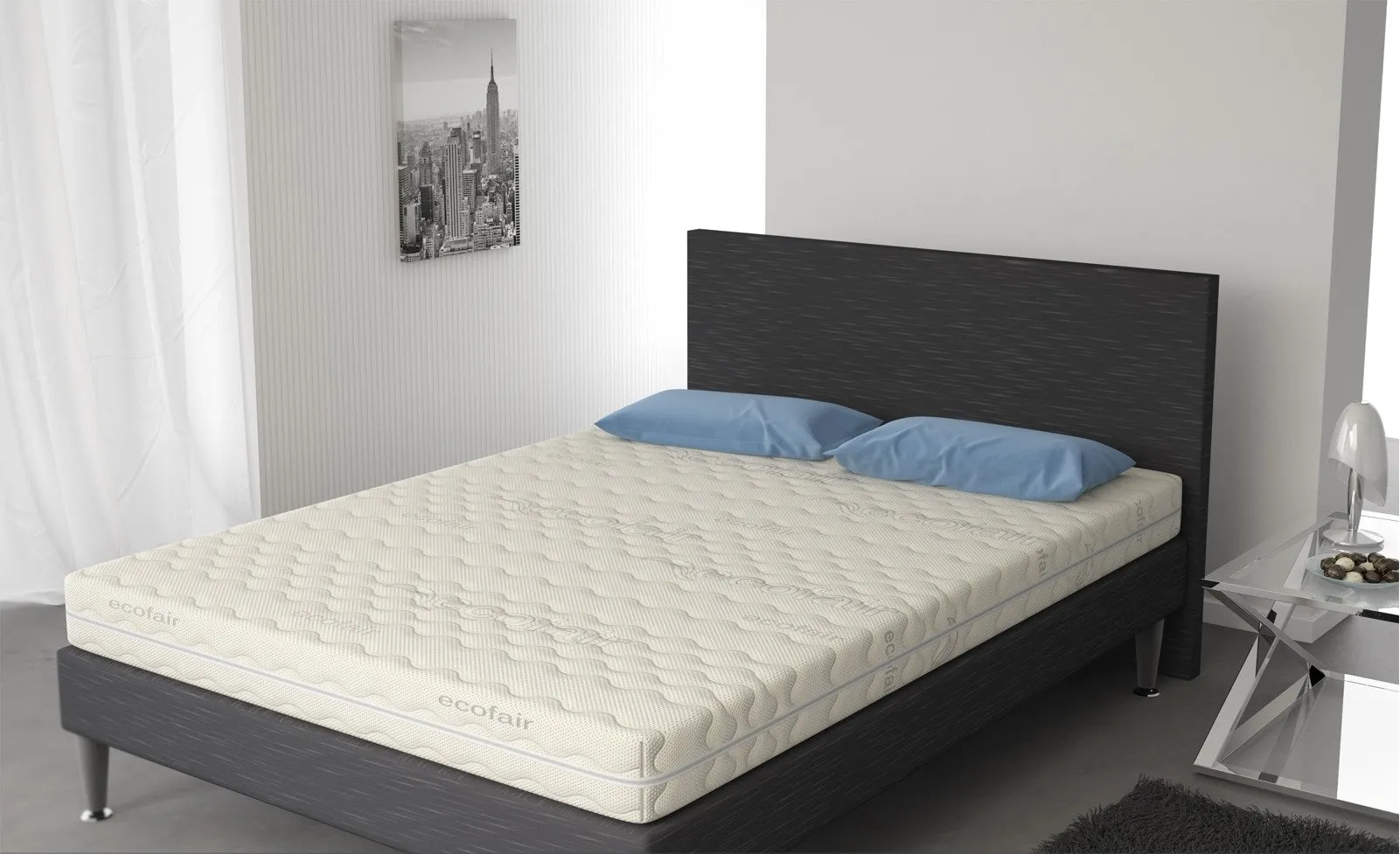 Matelas Noix de Coco Naturel et Latex, 18 cm