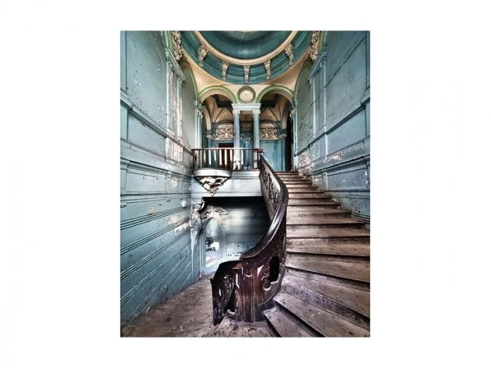 Peinture sur verre Stairs II, 80 x 120 cm