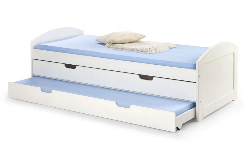 Lit en MDF Laguna Blanc 2, 200 x 90 cm