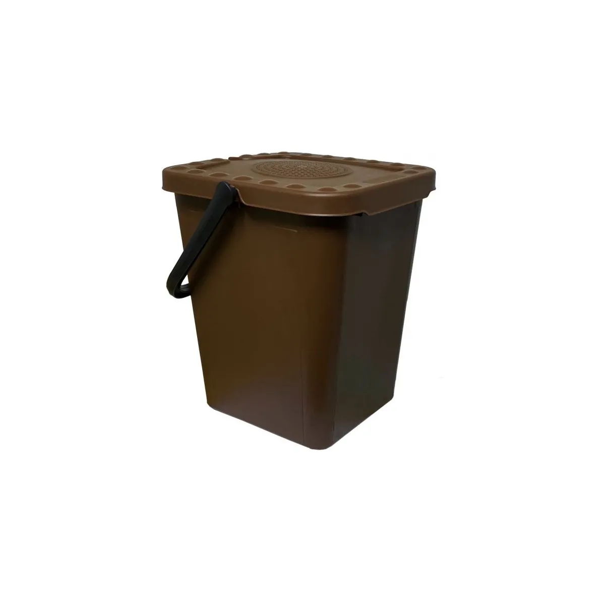 Seau Collecteur bio déchets 10L brun