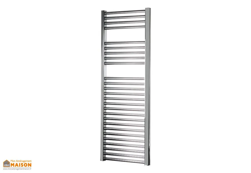 Radiateur sèche-serviettes électrique en acier 400 W - Zeta T
