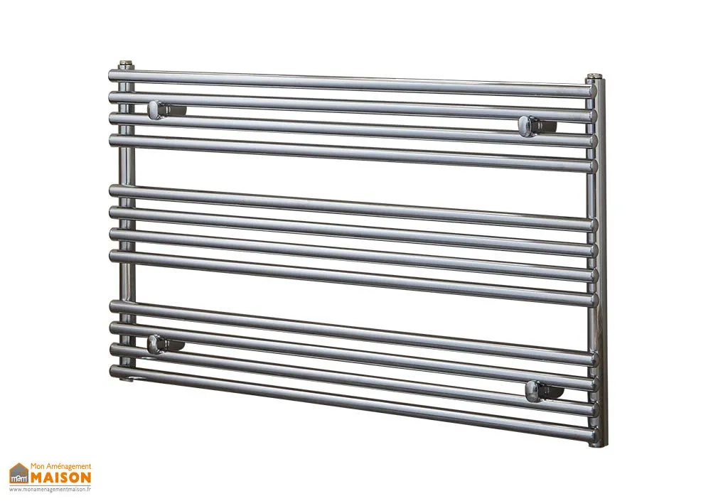 Radiateur Sèche-Serviettes Électrique en Acier Lungo 400 W