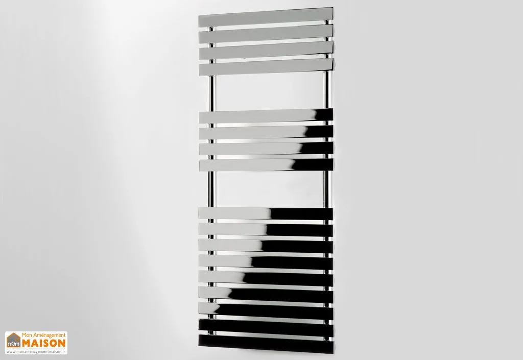Radiateur sèche-serviettes électrique en acier Pukita