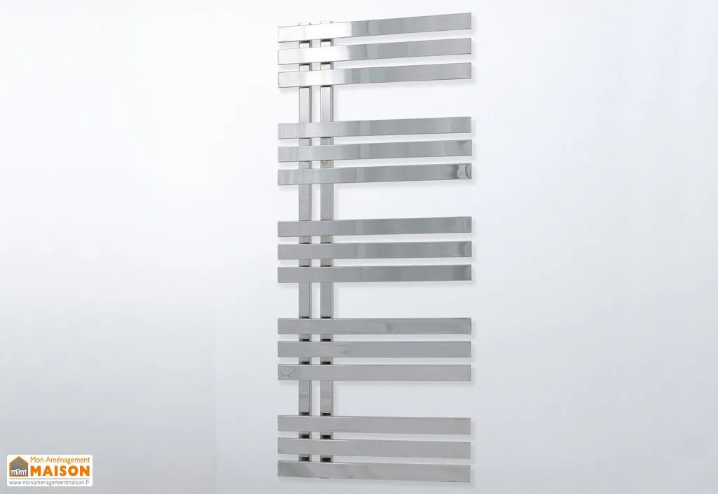 Radiateur sèche-serviettes électrique en acier Verona 400 W