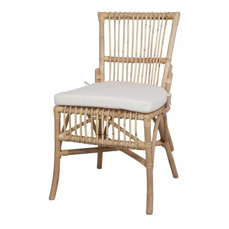 Chaise en rotin naturel, 52 x 61 x 88 cm | Millie