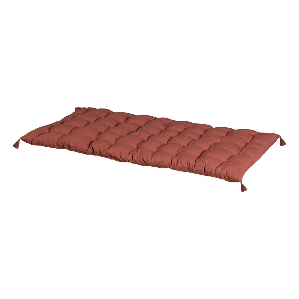 Sur-matelas coloris brique 120*60cm