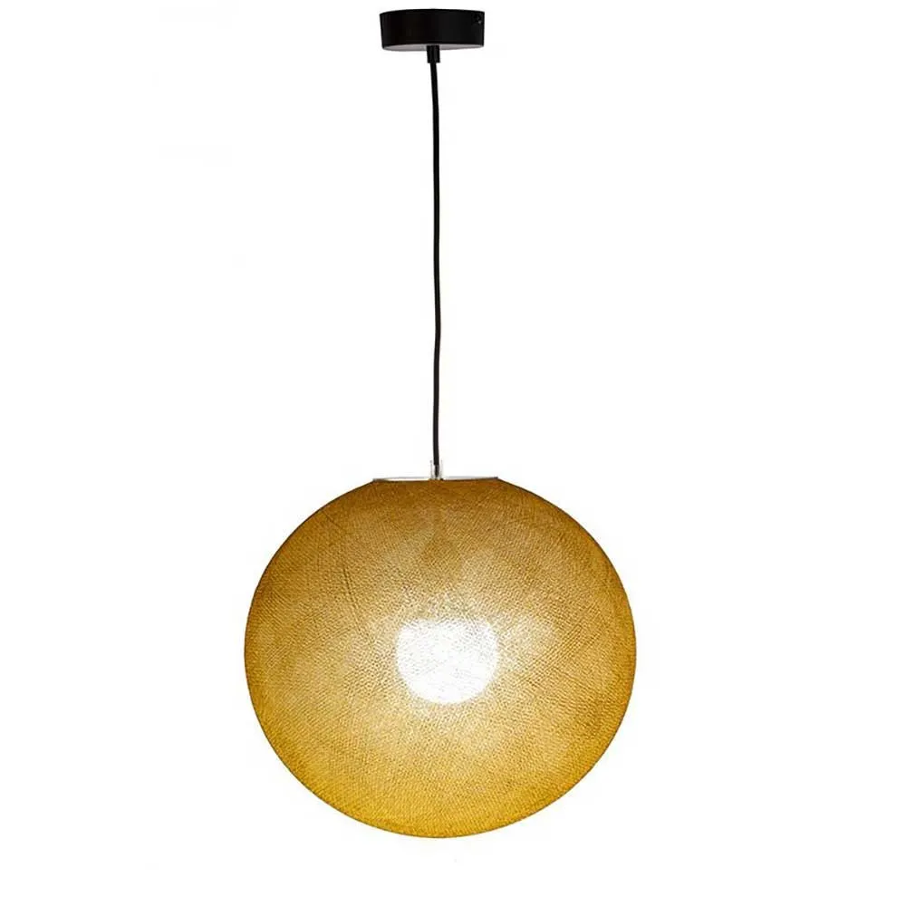 Suspension Globe coloris tabac taille M 36cm