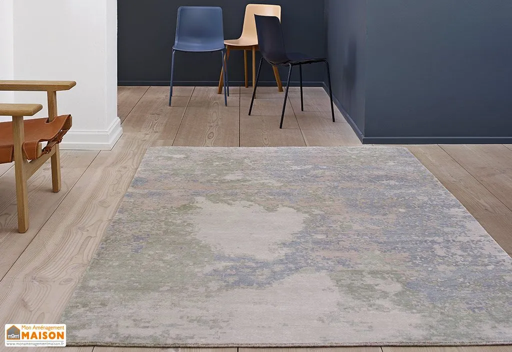 Tapis en Fibres de Bambou et Laine Space Surface (2 Tailles)