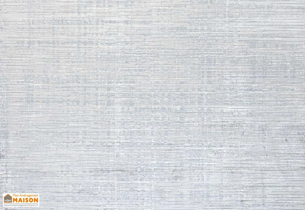 Tapis de salon gris rectangulaire en viscose – Mare Grey