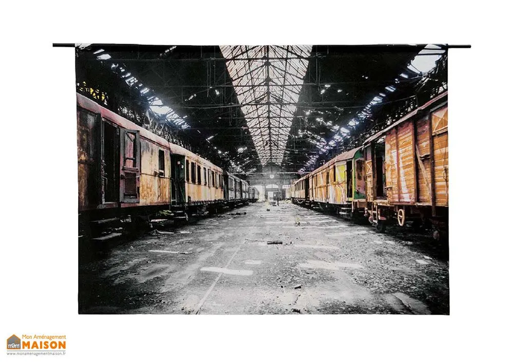 Tenture Murale Design en Coton Bio Depot