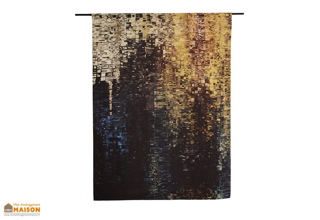 Tenture Murale Design en Coton Bio Drops