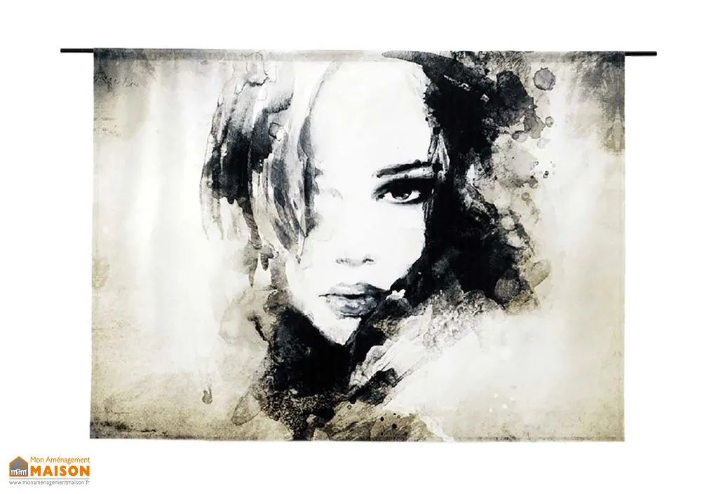 Tenture Murale Design en Coton Bio The Look