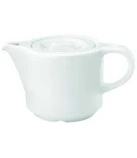Théière avec couvercle blanc porcelaine culinaire 35 cl Europe Pillivuyt