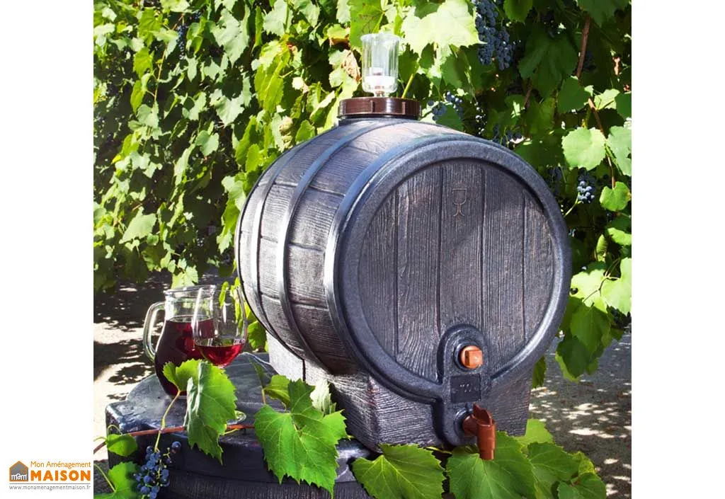 Tonneau à Vin 50L en Polyéthylène