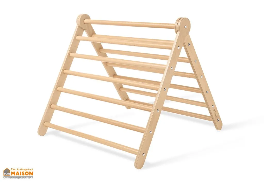 Triangle de Pikler en bois Kari - 75 x 68 x 62 cm