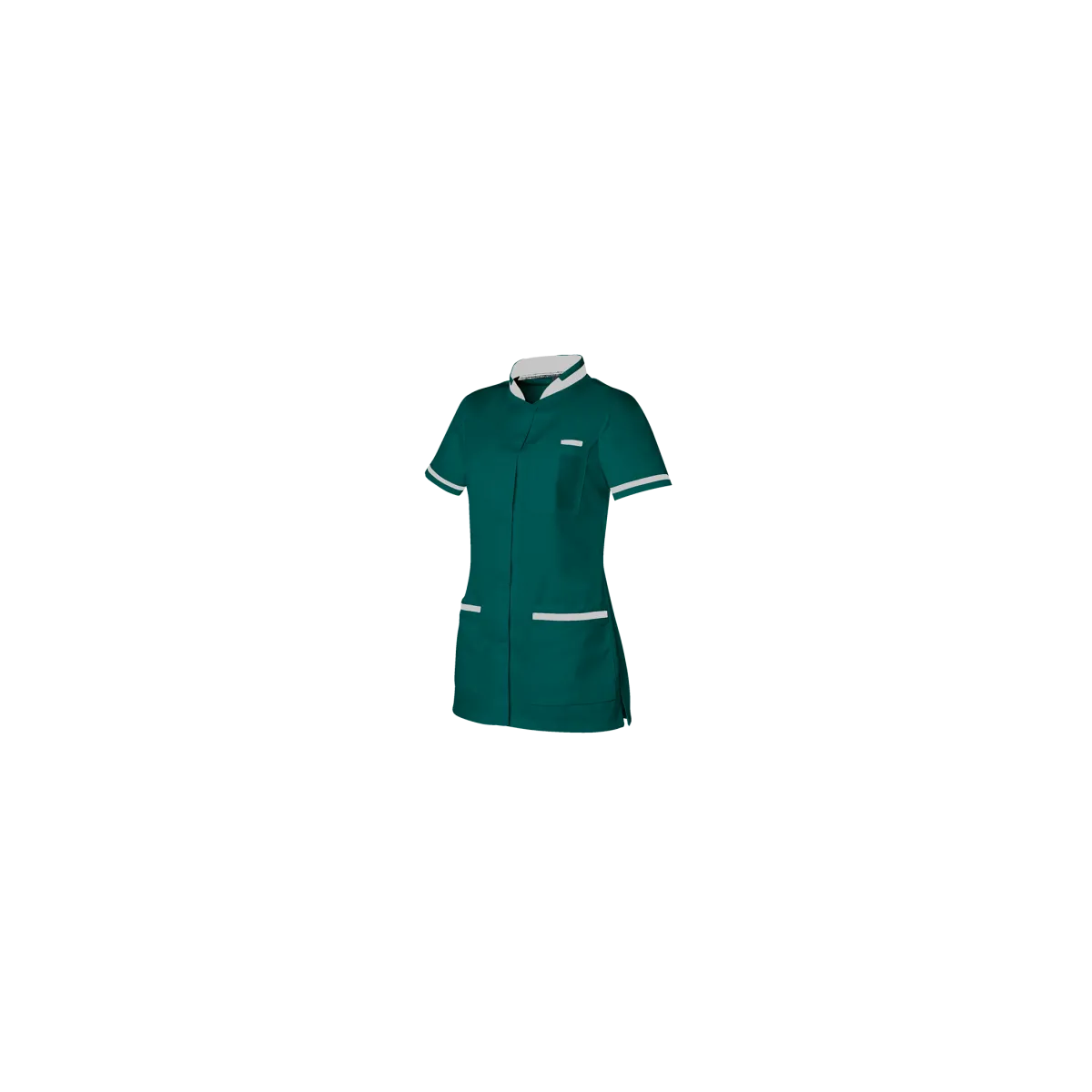 TUNIQUE FEMME ANGELE vert et blanc